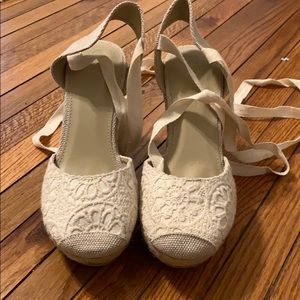 wild diva espadrille wedges!